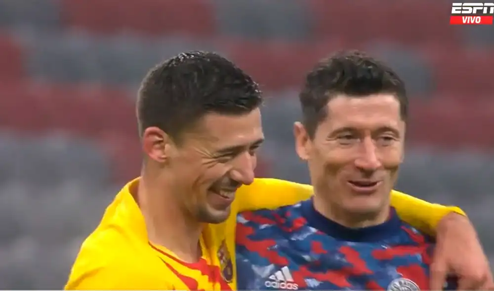 El defensor francés estuvo presente en la derrota ante los bávaros. Foto: captura/ESPN