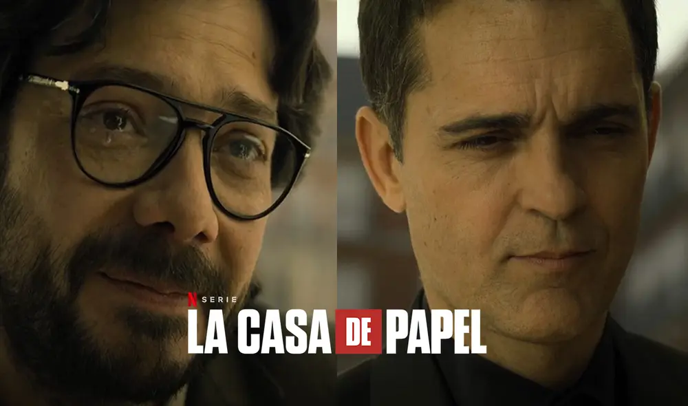 El profesor y Berlín hablaron sobre su pasado en el final de La casa de papel. Foto: composición/Netflix