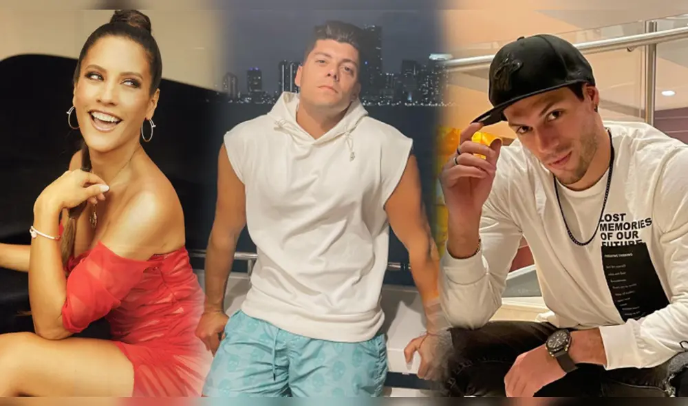 Maria Pía Copello se ha ganado el corazón de su audiencia con la gran cantidad de videos que cuelga junto a chicos reality, entre ellos Ignacio Baladán y Patricio Parodi. Foto: composición/Maria Pía Copello/Ignacio Baladán/Patricio Parodi/Instagram