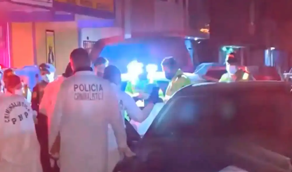 Vecinos del asentamiento humano señalaron que las víctimas no eran conocidas en la zona. Foto: captura de América TV