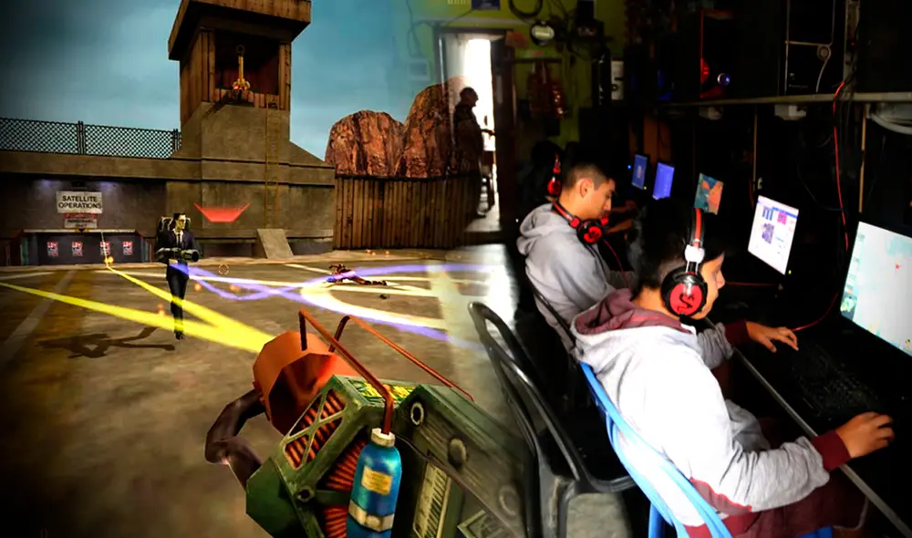 En las cabinas de internet, podíamos disfrutar de videojuegos como Counter-Strike, Half-Life, Rakion, Gunbound, Mu Online, Dota, Left 4 Dead, entre otros. Foto: Half-Life - composición La República