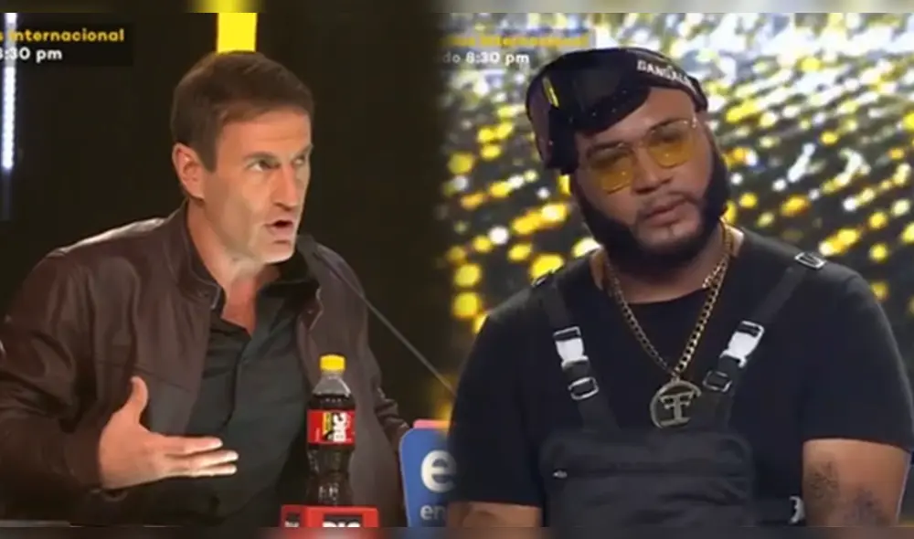 El retador 'Farruko' cantó el tema "Calma", mientras que el consagrado 'Robert Smith' entonó la canción "In between days".