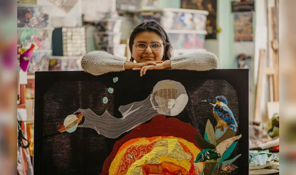 Franci Quirita es una de las artistas que exponen en la muestra "Sutileza vegetal" y trabaja la técnica del collage. Franci Quirita es una de las artistas que exponen en la muestra "Sutileza vegetal" y trabaja la técnica del collage.