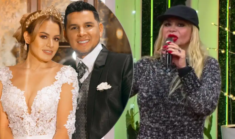 Susy Díaz respondió si ella se ocupa de algunos gastos de la pareja. Foto: composición Instagram/captura América TV Susy Díaz respondió si ella se ocupa de algunos gastos de la pareja. Foto: composición Instagram/captura América TV