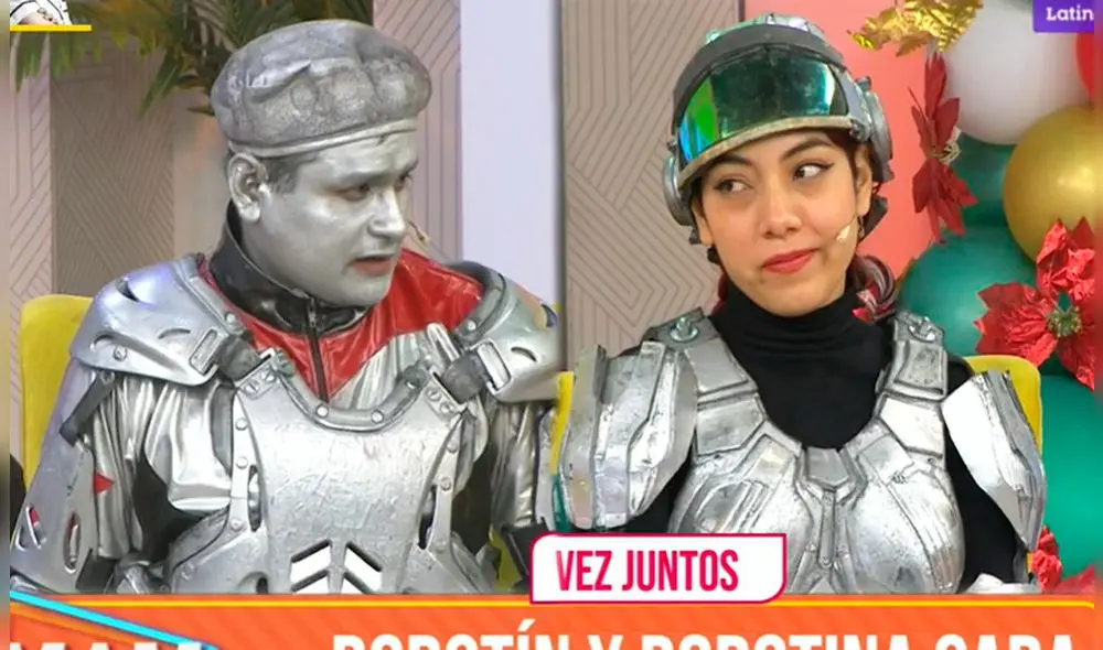 ‘Robotín’ y ‘Robotina’ tuvieron un tenso reencuentro. Foto: capturas Latina