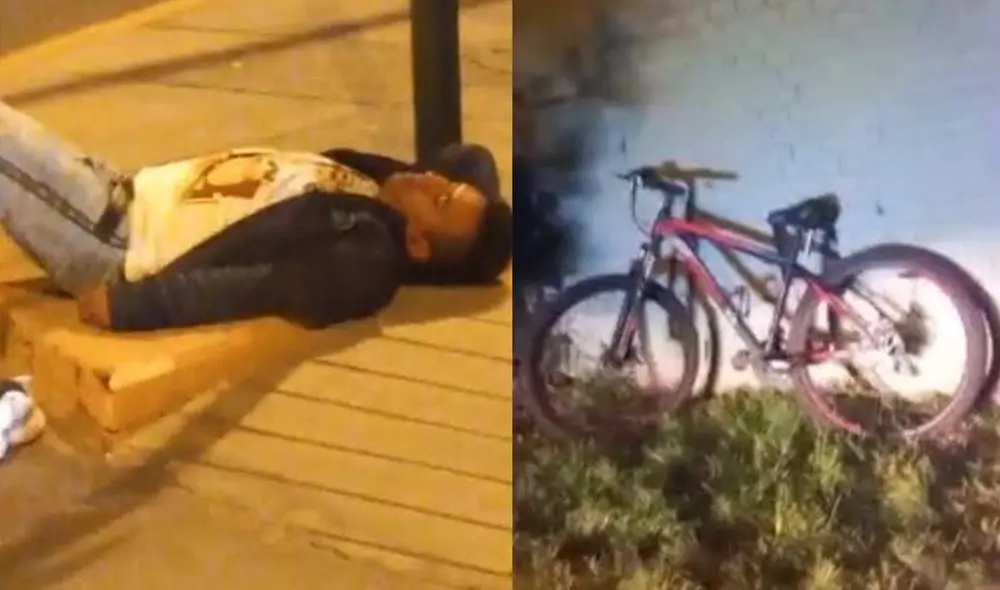 El sujeto fue identificado como Julio Huanaco Ccorahua y fue puesto a disposición de la comisaría de Monterrico. Foto: composición La República/Surco