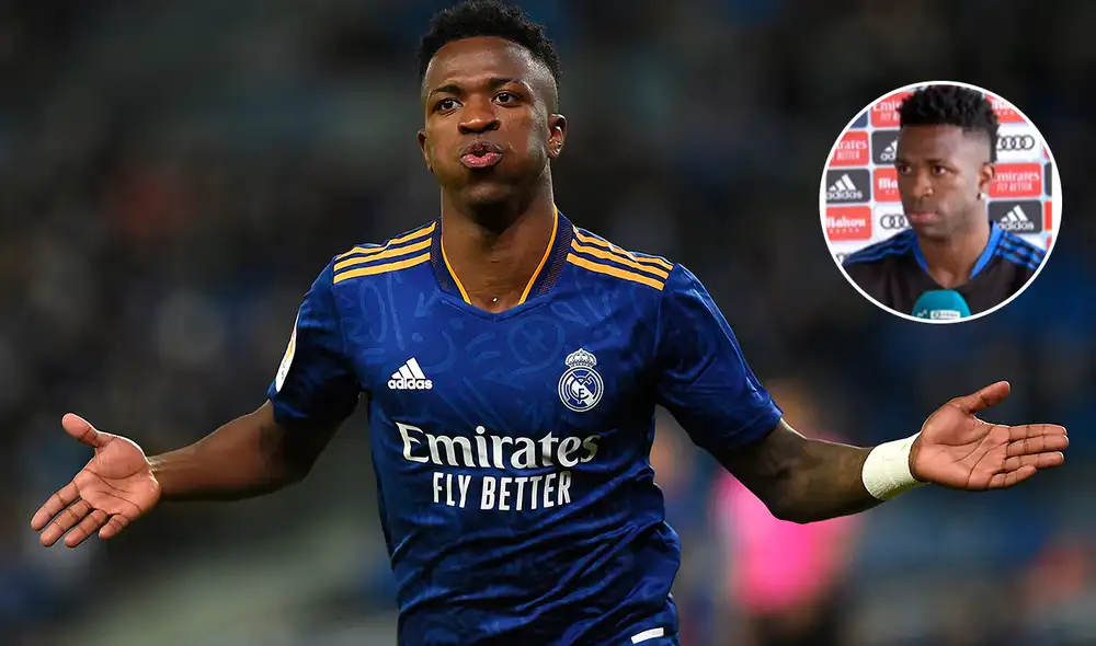 Vinicius Junior es el segundo máximo artillero del Real Madrid en la presente campaña. Foto: composición/ AFP/ #Vamos de Movistar+