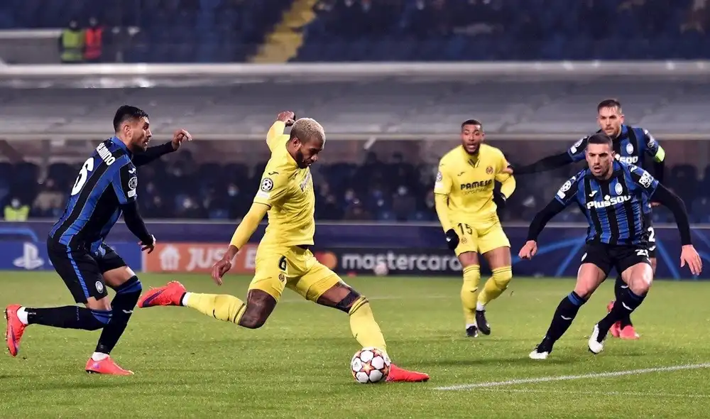 Villarreal vence 3-0 al Atalanta. Foto: EFE. Villarreal vence 3-0 al Atalanta. Foto: EFE.