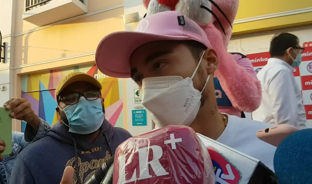 Rodrigo Cuba jugará la Copa Sudamericana 2022 con los rosados. Foto: Grace Mora Dávalos/La República Rodrigo Cuba jugará la Copa Sudamericana 2022 con los rosados. Foto: Grace Mora Dávalos/La República