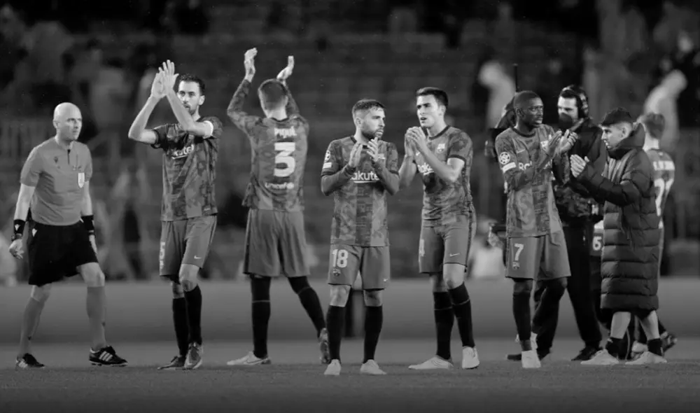 FC Barcelona quedó eliminado en fase de grupos de la Champions después de 21 años. Foto: EFE/Alberto Estévez FC Barcelona quedó eliminado en fase de grupos de la Champions después de 21 años. Foto: EFE/Alberto Estévez