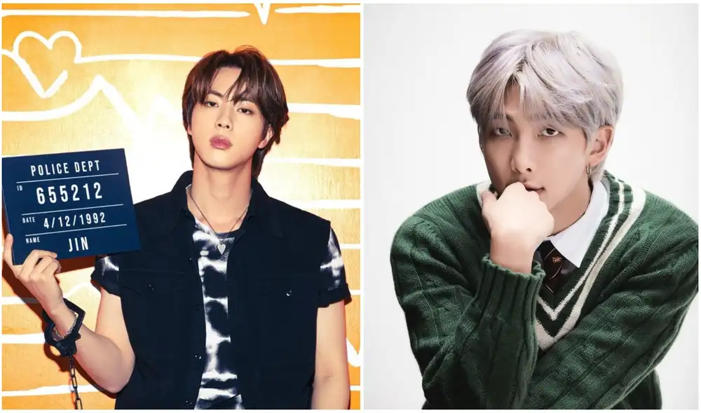 BTS en Instagram: Jin comentó la última públicación de Namjoon en red social. Foto: Composición LR / Imágenes HYPE