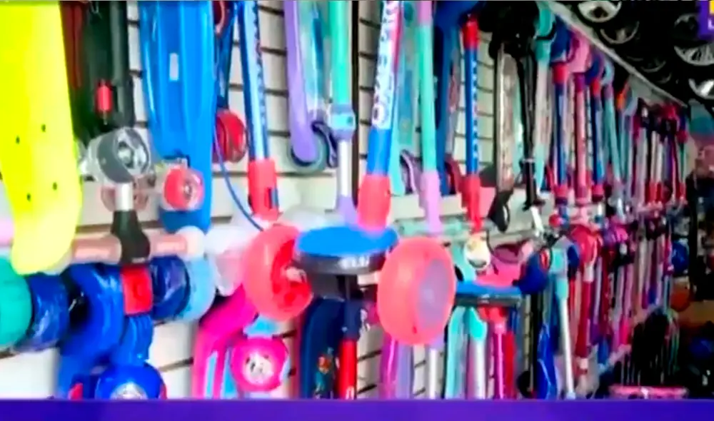 Los scooters son los productos más vendidos. Foto: captura Latina