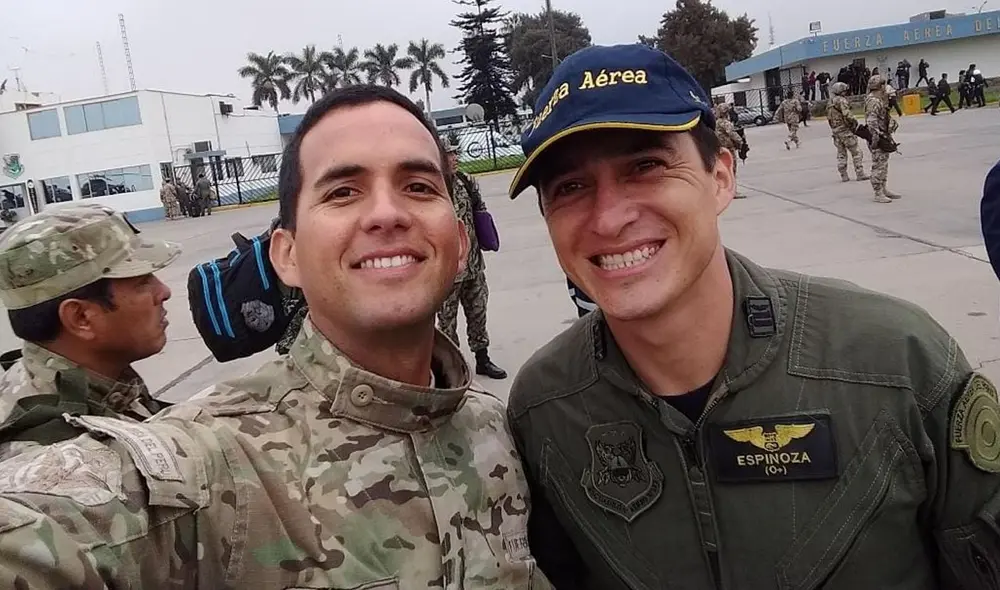 Irwing Espinoza Ávila ya estaba 13 años en la institución de la FAP. Foto: Facebook / Christopher Montalvo