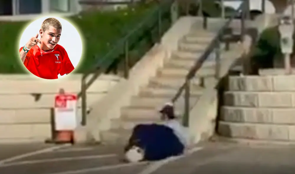 Angelo Caro representa al país en la disciplina del skateboarding. Foto: captura de Instagram