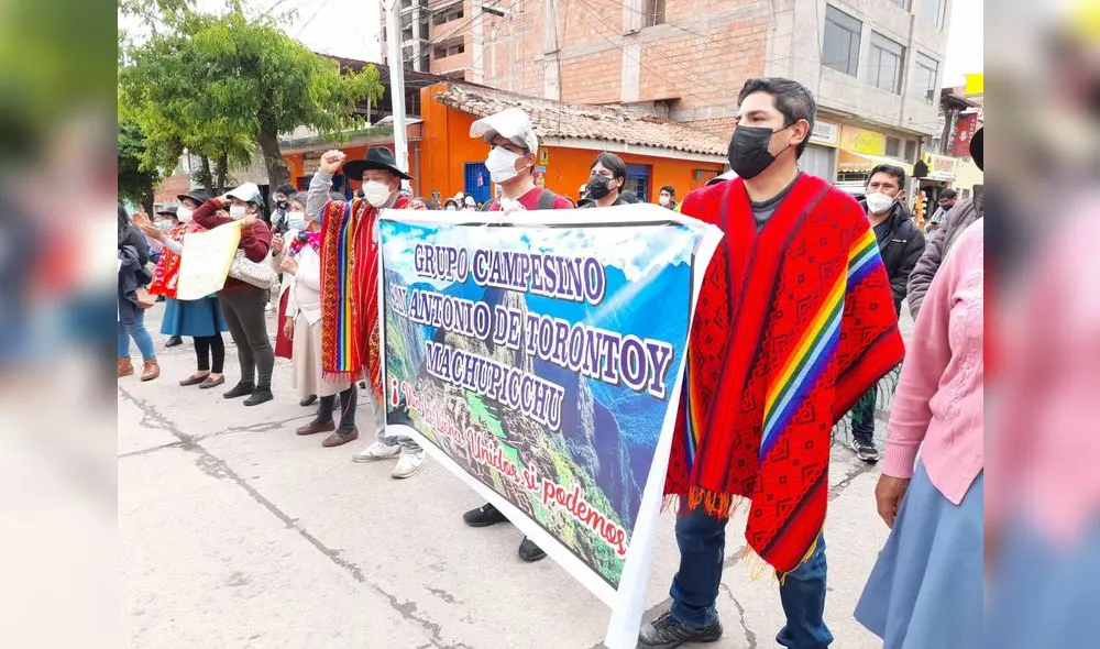 Exigen que gobierno regional atienda su demanda. Foto: La República Exigen que gobierno regional atienda su demanda. Foto: La República