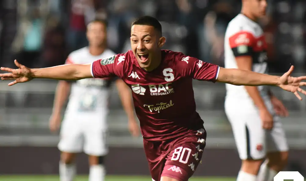 Saprissa sacó ventaja y ganó en casa ante Alajuelense en la final de la Liga Promérica. Foto: @SaprissaOficial