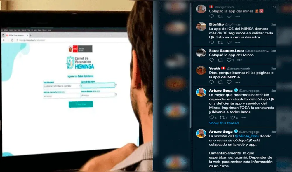 Usuarios recomendaron llevar el carnet físico. Foto: composición / Twitter