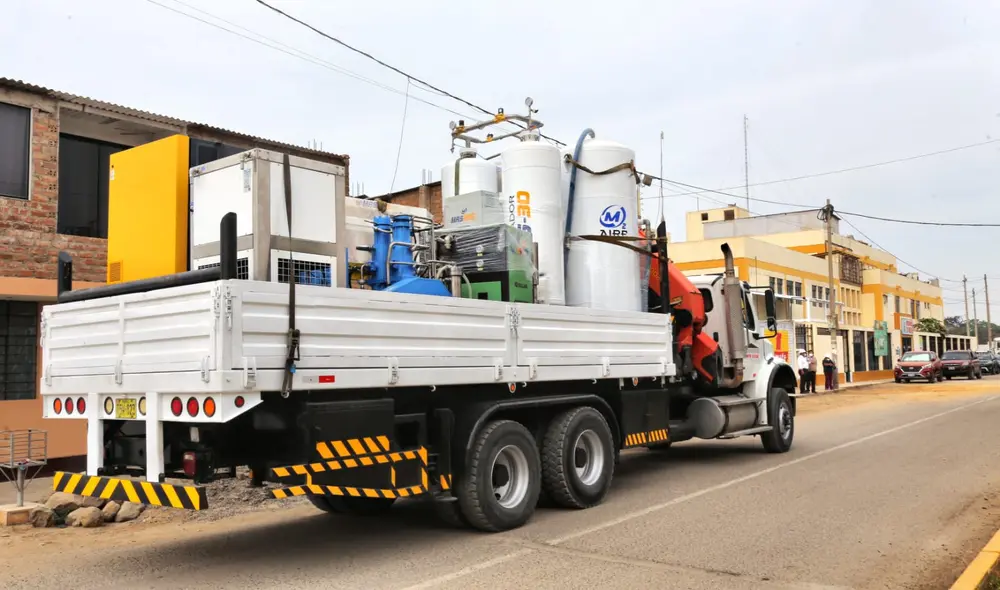 Equipos para planta de oxígeno serán instalados por personal especializado. Foto: MDL