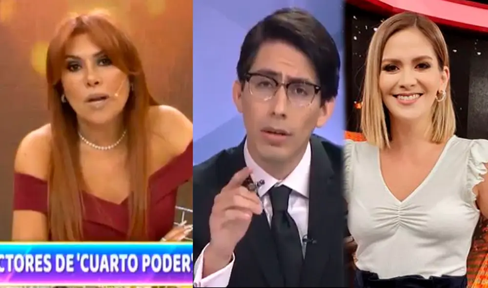 Magaly Medina aclaró que los jóvenes no tendrían la culpa de su despido. Foto: captura ATV / América TV / Instagram