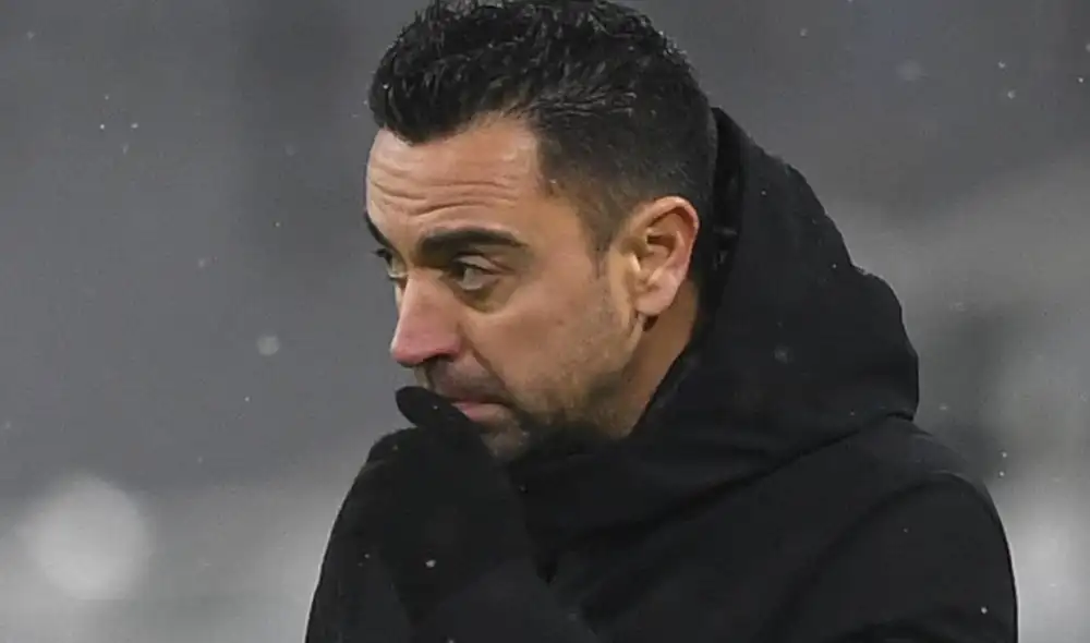 Xavi Hernández atraviesa su peor momento desde que llegó a Barcelona. Foto: AFP