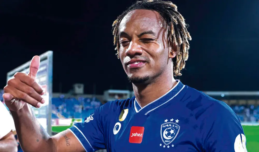 André Carrillo clasificó al Mundial de Clubes con el Al-Hilal. Foto: EFE