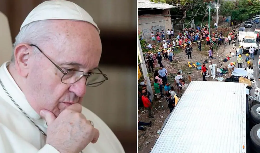 El papa envió un telegrama al arzobispo de Tuxtla, Fabio Martínez Castilla, en el que ofreció “sufragios por el eterno descanso de los fallecidos”. Foto: EPA / CNN El papa envió un telegrama al arzobispo de Tuxtla, Fabio Martínez Castilla, en el que ofreció “sufragios por el eterno descanso de los fallecidos”. Foto: EPA / CNN