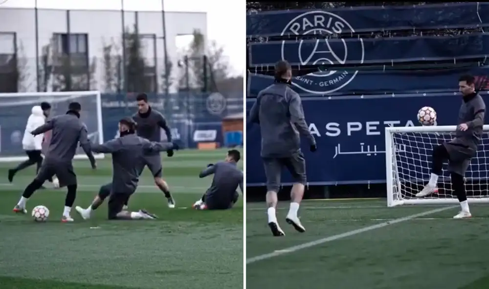 PSG juntó a los 2 excapitanes del FC Barcelona y Real Madrid. Foto: composición/ captura Marca