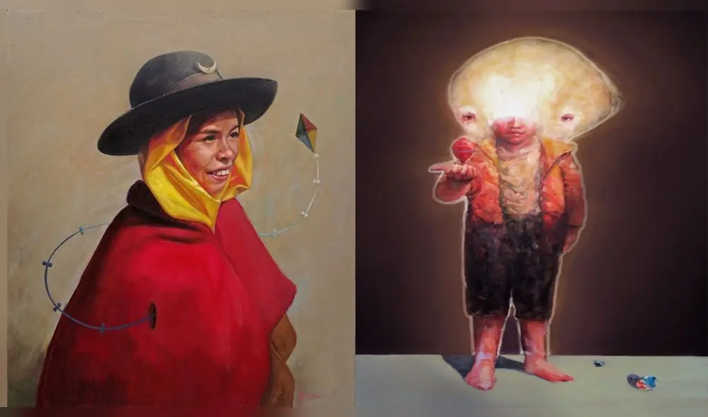 Muestra pictórica Criaturas del artista lambayecano Manuel Vásquez Niño. Foto: Centro Cultural Ochocalo. Muestra pictórica Criaturas del artista lambayecano Manuel Vásquez Niño. Foto: Centro Cultural Ochocalo.