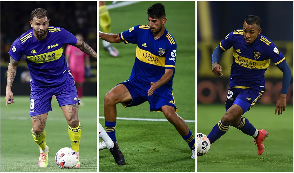 Boca Juniors se alista para la campaña 2022. Foto: composición/ AFP