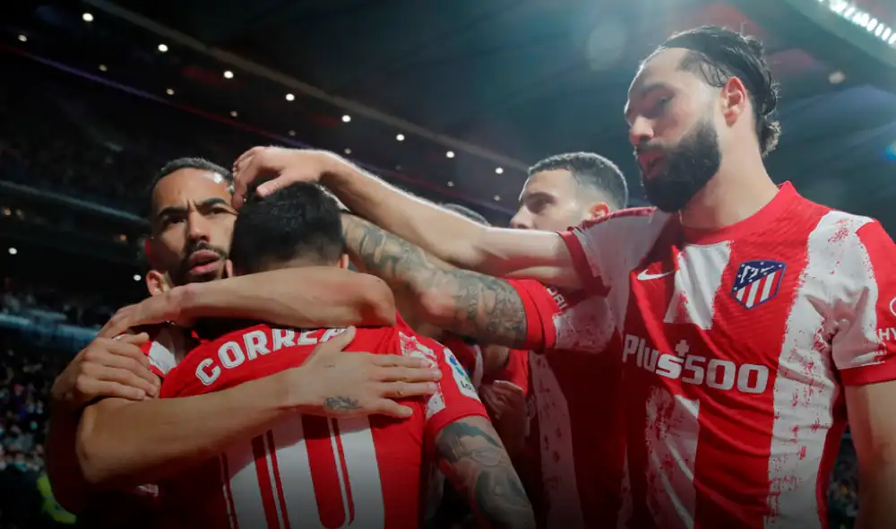 Atlético de Madrid tiene 8 victorias y 2 derrotas en LaLiga Santander 2021-22. Foto: EFE/Juan Carlos Hidalgo