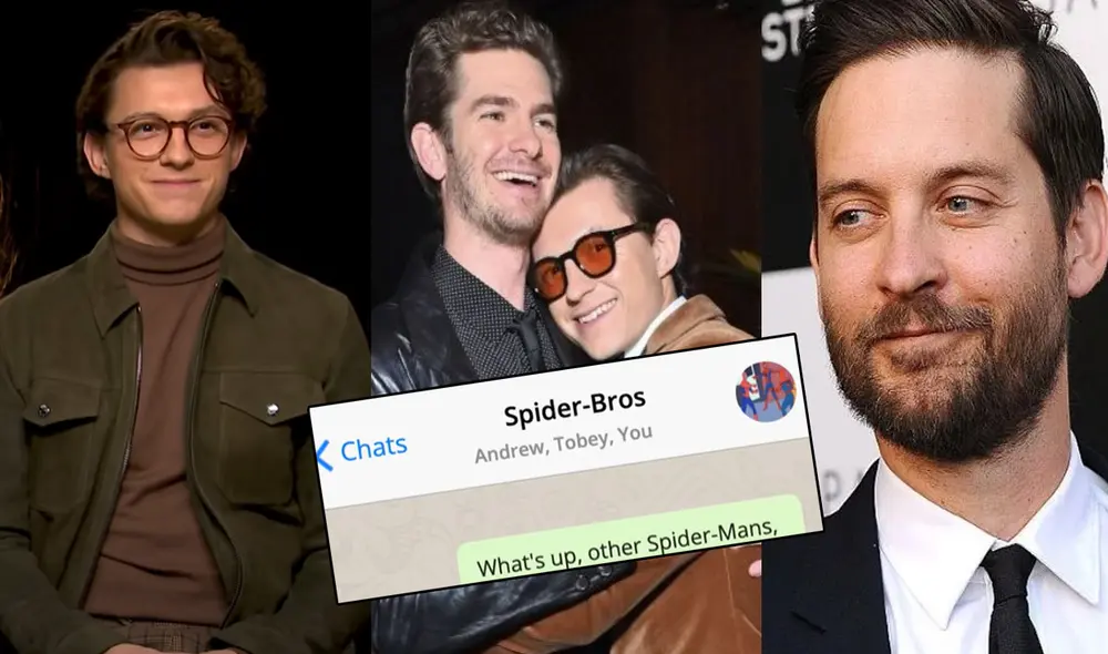 Tom Holland dio detalles de la cercanía que tiene con Andrew Garfield y Tobey Maguire Foto: composición/BBC Radio 1