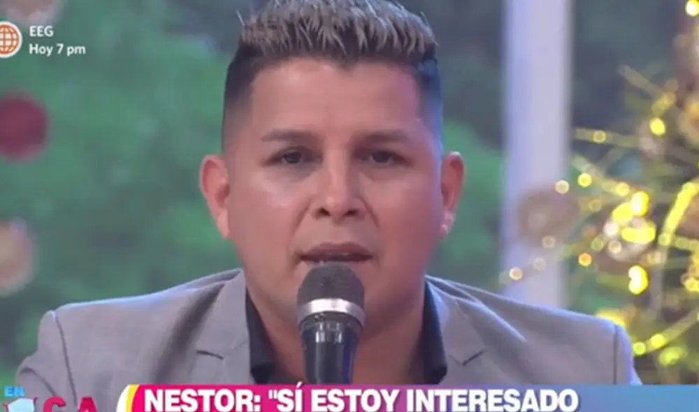 Néstor Villanueva le pidió a Flor Polo salvar su relación. Foto: captura de América TV