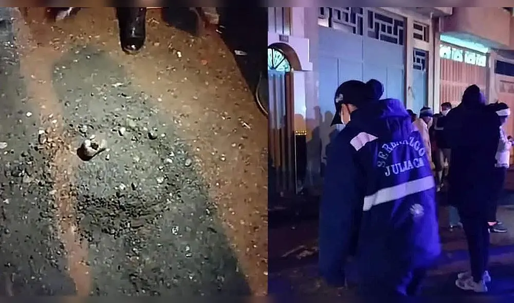 En una acción temeraria el varón secuestrado logró escapar, pero fue impactado por una bala en el rostro. Foto: composición La República/serenazgo de Juliaca En una acción temeraria el varón secuestrado logró escapar, pero fue impactado por una bala en el rostro. Foto: composición La República/serenazgo de Juliaca