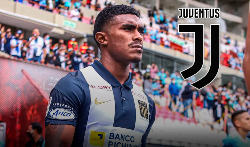 Oslimg Mora llegó en 2020 a Alianza Lima y sueña con jugar en Juventus algún día. Foto: composición/Alianza Lima