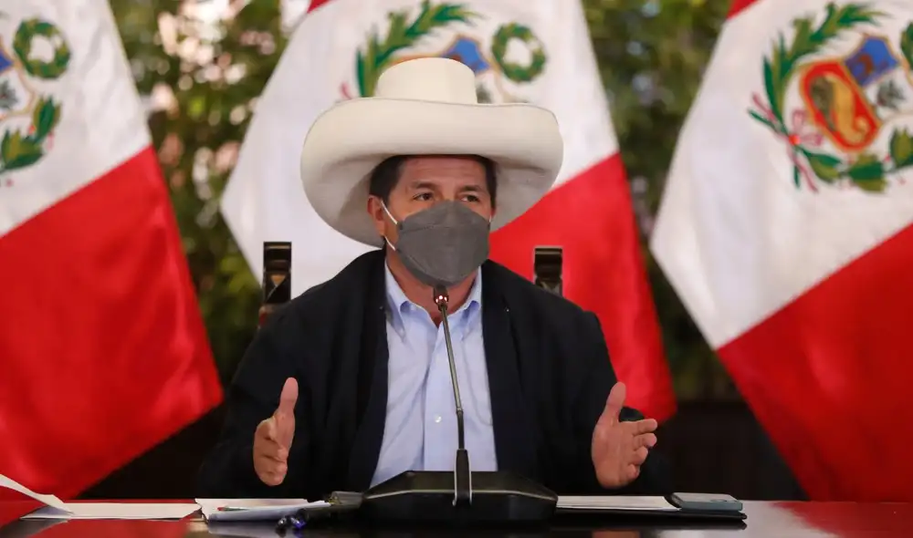 El presidente Pedro Castillo aclaró los cuestionamientos de su Gobierno durante una reunión con los gobernadores regionales. Foto: Presidencia. El presidente Pedro Castillo aclaró los cuestionamientos de su Gobierno durante una reunión con los gobernadores regionales. Foto: Presidencia.