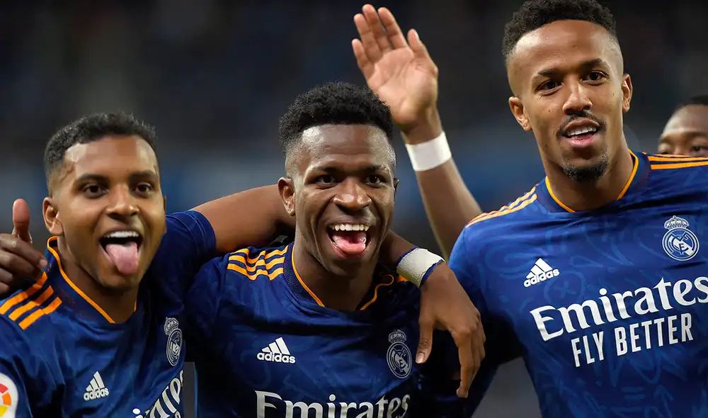 Rodrygo llegó al Real Madrid en la temporada 2019-2020. Foto: AFP Rodrygo llegó al Real Madrid en la temporada 2019-2020. Foto: AFP