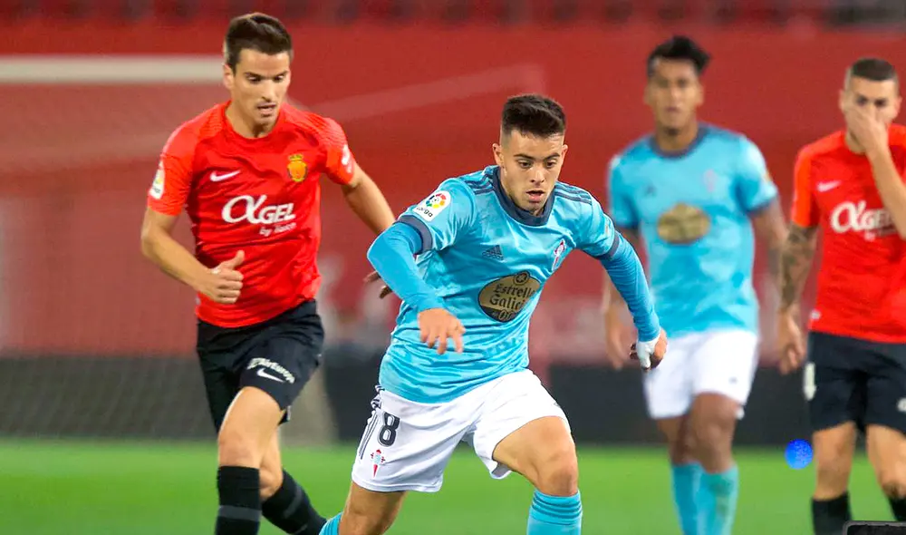 Celta y Mallorca se fueron al descanso empatados a cero. Foto: Prensa Celta de Vigo