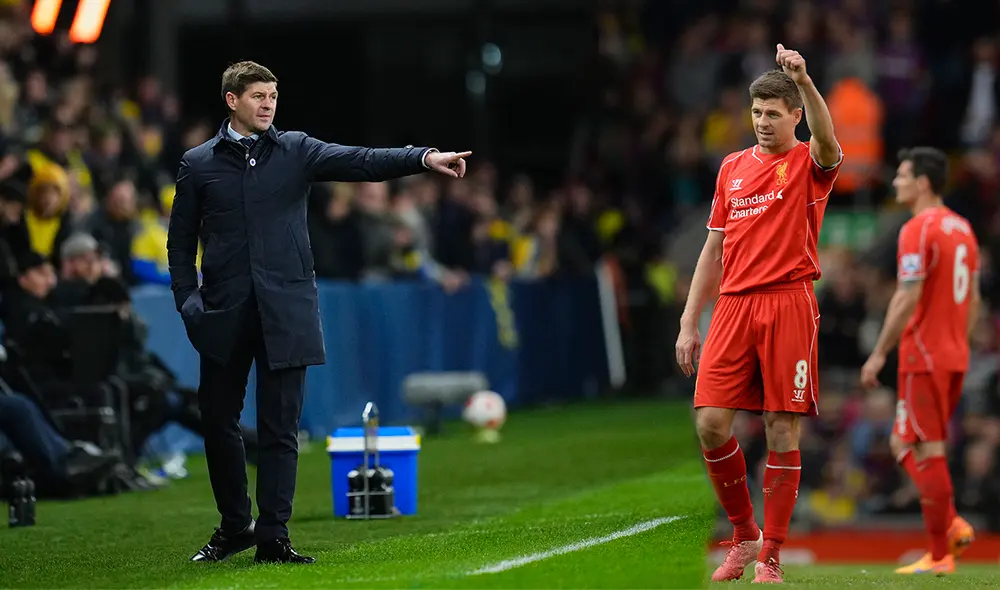 Steven Gerard es uno de los íconos del fútbol inglés. Foto: composición/ AFP Steven Gerard es uno de los íconos del fútbol inglés. Foto: composición/ AFP