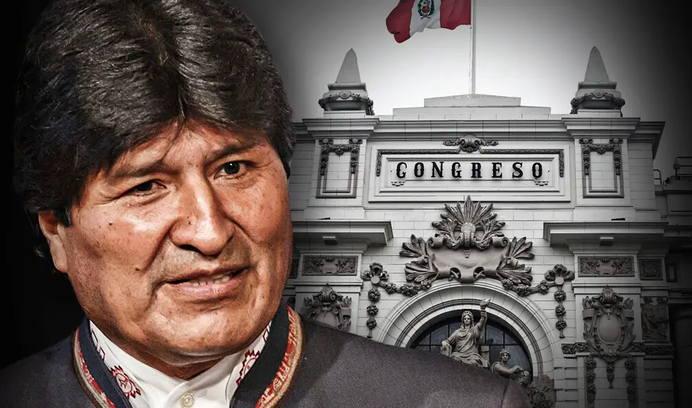 Evo Morales fue declarado persona no grata por la Comisión de Relaciones Exteriores del Congreso. Foto: composición/ Fabrizio Oviedo. Evo Morales fue declarado persona no grata por la Comisión de Relaciones Exteriores del Congreso. Foto: composición/ Fabrizio Oviedo.