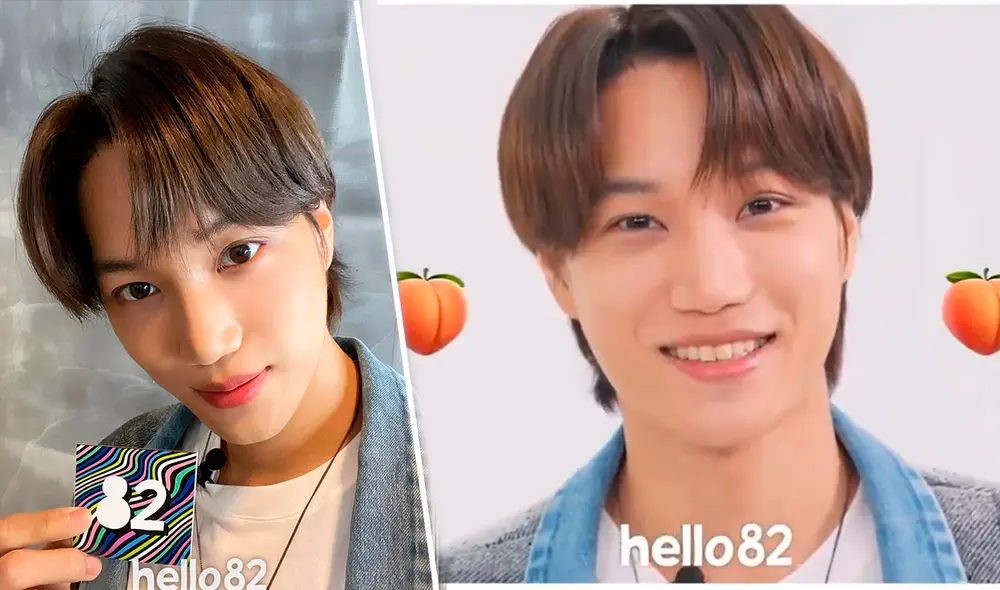 Peaches (duraznos) es el nombre del segundo álbum de Kai. Foto: capturas/Hello 82