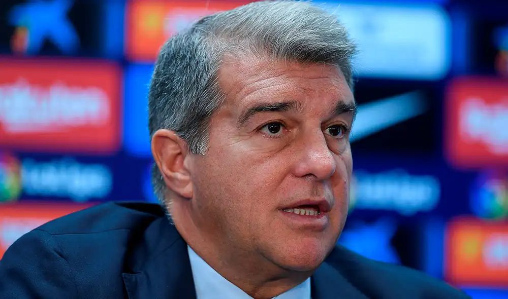 Joan Laporta busca hacer resurgir al FC Barcelona. Foto: AFP