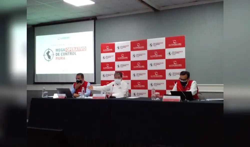 Funcionarios brindaron el reporte sobre los resultados del megaoperativo realizado en la región. Foto: Almendra Ruesta Funcionarios brindaron el reporte sobre los resultados del megaoperativo realizado en la región. Foto: Almendra Ruesta