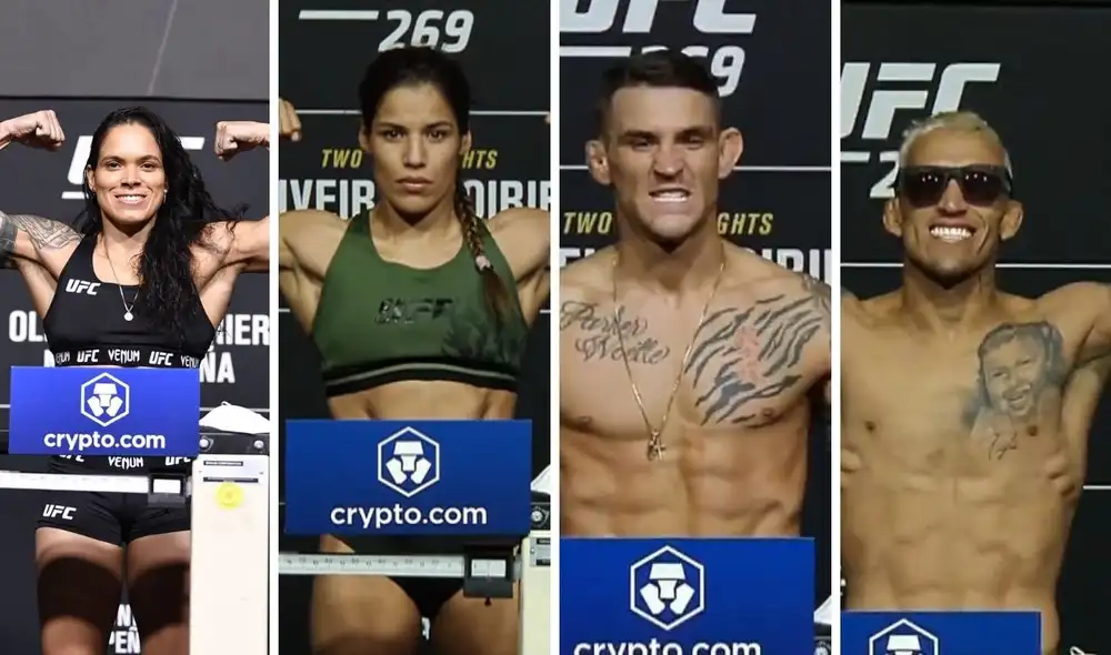 La UFC 269 se disputará este sábado 11 de diciembre a las 8.00 p. m. (hora peruana). Foto: UFC.