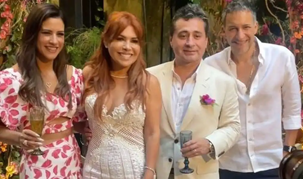 Magaly Medina y Alfredo Zambrano demuestran que su amor está cada vez más fuerte. Foto: Instagram María Pía Magaly Medina y Alfredo Zambrano demuestran que su amor está cada vez más fuerte. Foto: Instagram María Pía