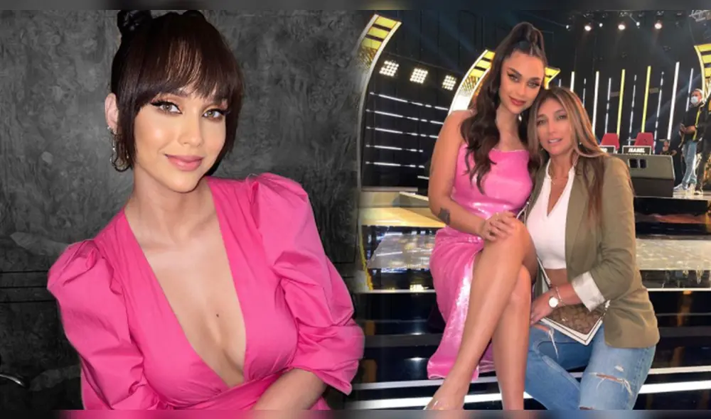 Janick Maceta y su madre. Foto: composición/Janick Maceta/Instagram