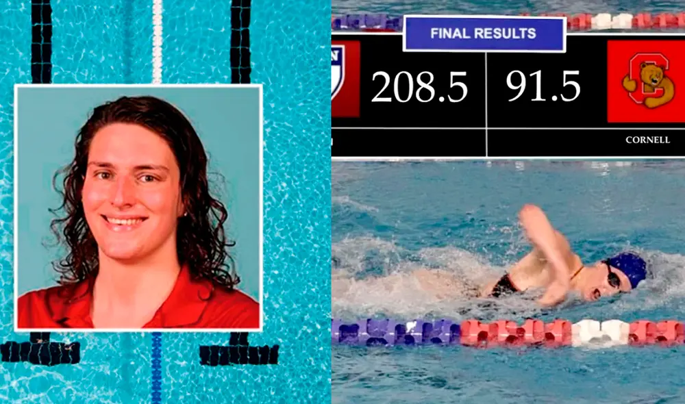 Para Lia Thomas, la natación forma parte de su vida y de lo que es hoy en la actualidad. Inició en la disciplina desde que tenía 5 años. Foto: composición/New York Post