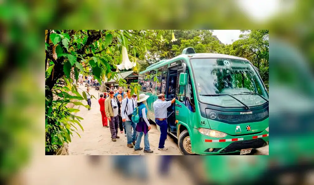 Monopolio. Casi el 100% de visitantes a Machupicchu usan buses de Consettur.