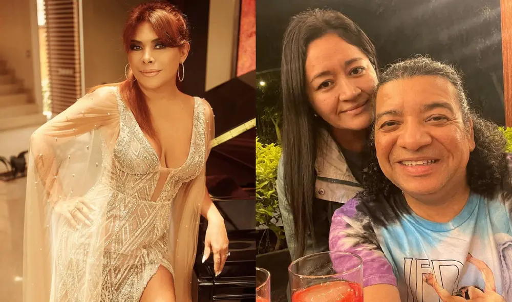 Magaly Medina cuestiona a Carlos Vilchez por formalización de su relación. Foto: Instagram/Magaly Medina/Carlos Vilchez