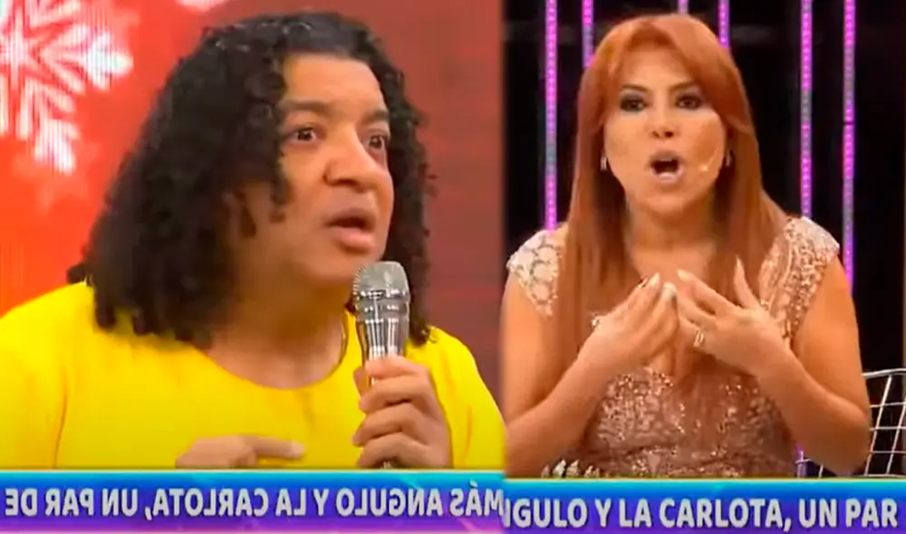 Carlos Vílchez se presentó en el programa de Magaly Medina. Foto: capturas ATV