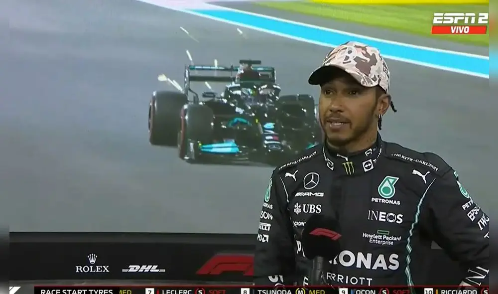 Lewis Hamilton suma siete campeonatos de Fórmula 1 y buscará convertirse en el máximo ganador de la historia. Foto: captura ESPN